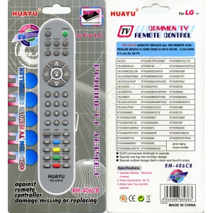 Д/У LG RM-406CB (Universal)