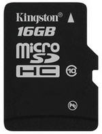   microSDHC 16GB class 10 Kingston