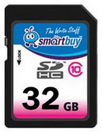   SDHC 32GB class 10 Smart Buy