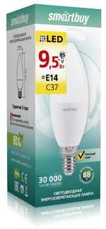  . C37 (E14, 9.5, ) Smartbuy