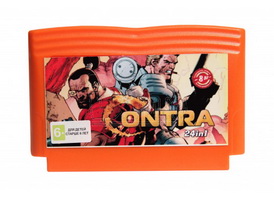 Картридж 8-bit  Contra 24in1