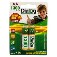  R06 AA 1300 mA Dialog