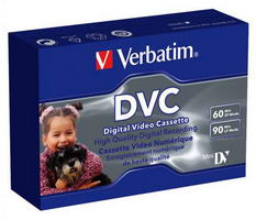 MiniDV  Verbatim DVM 60 ME