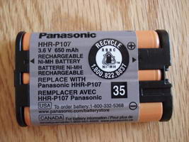 Panasonic P107 3.6 V 650 mAh