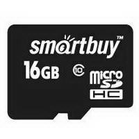 Карта памяти microSDHC 16GB class 10 Smart Buy