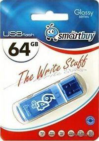 Flash Drive 64GB Smart Buy Glossy