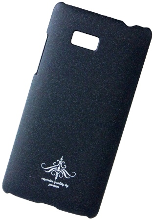 Чехол-накладка HTC Desire 600 (матовый черный)