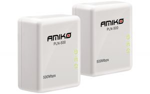 Amiko PLN-500. Адаптор интернет через розетку