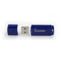 Flash Drive USB 3.0 64GB Smart Buy Crown Blue