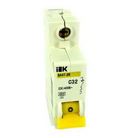 Автоматический выключатель IEK-10A 1-полюсный