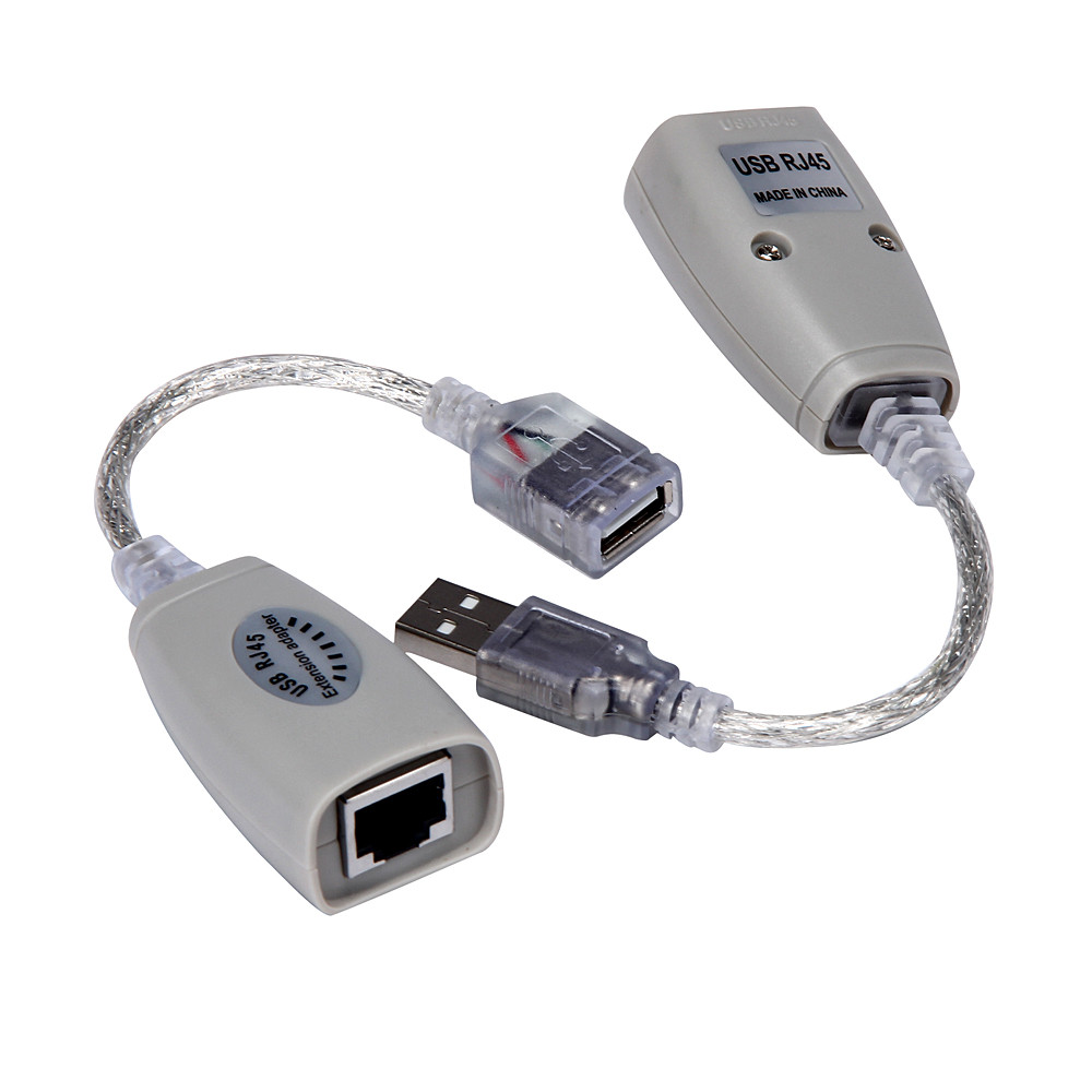 Удлинитель USB по LAN кабелю RG45