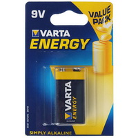 6LR61 (9V крона) Alkaline VARTA Energy