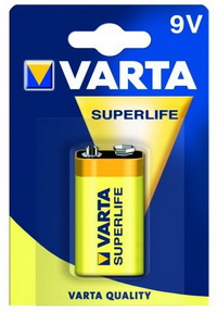 6F22 (9V ) Varta Superlife