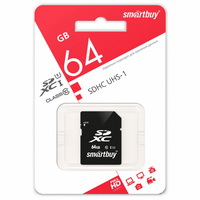 Карта памяти SDXC 64GB class 10 Smart Buy