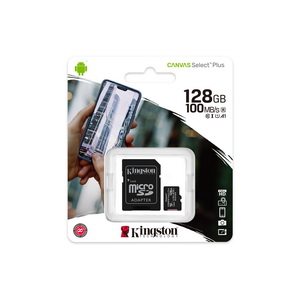   microSDXC 128GB UHS-I (U1) A1 Kingston