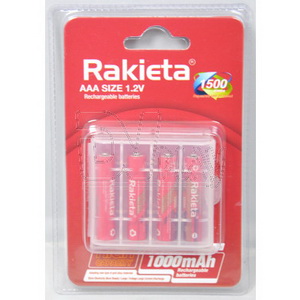  R03 AAA 1000 mA Rakieta
