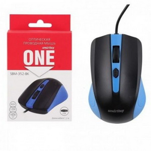 Мышь SmartBuy ONE 352 USB синяя