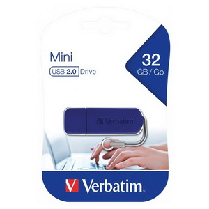 Flash Drive 32GB Verbatim Mini Blue